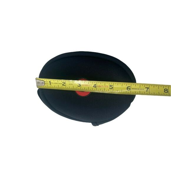 Beats by Dr. Dre Headphones Soft Carrying Case Black Red Zippered Pouch - Picture 3 of 11